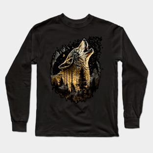 WOLF HOWL Long Sleeve T-Shirt